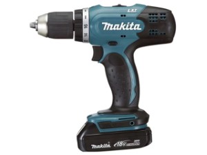 Аккум. дрель-шуруповерт MAKITA DDF 453 SYX5 в кор. (18.0 В, 1 акк., 1.5 А/ч Li-Ion, 2 скор., 42 Нм, шурупы до 10 мм) (DDF453SYX5)