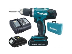Аккум. дрель-шуруповерт MAKITA DDF 453 SYE в чем. (18.0 В, 2 акк., 1.5 А/ч Li-Ion, 2 скор., 42 Нм, шурупы до 10 мм) (DDF453SYE)