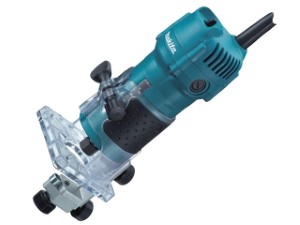 Фрезер кромочный MAKITA 3709 в кор. (530 Вт, цанга 6 мм, 30000 об/мин) (3709)