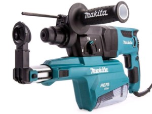 Перфоратор MAKITA HR 2652 в чем. + система пылеудаления (800 Вт, 2.2 Дж, 3 реж., патрон SDS-plus, вес 4.3 кг) (HR2652)