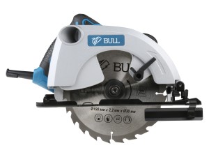 Циркулярная пила BULL KS 1901 в кор. (1500 Вт, 190х30 мм, до 65 мм) (07018126)