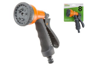 Пистолет-распылитель 8-позиц. с мягк. ручк. STARTUL GARDEN (ST6010-04) (ST6010-04)