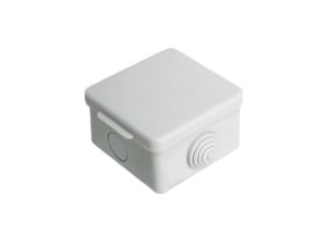 Коробка распаечная ОП 65х65х50мм, 4 мембр. вх. IP54 ЮПИТЕР (JP7113-02)