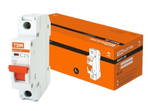 Автоматич. выключатель ВА47-29 1Р 25А 4,5кА х-ка С TDM (SQ0206-0076)