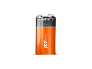 Батарейка 6F22 9V солевая крона Jazzway (5004122)