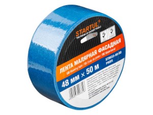 Лента малярная фасадная 48ммх50м STARTUL PROFI (ST9033-50-50) (синяя) (ST9033-50-50)