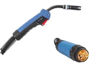 Горелка сварочная MIG MAG WG-25AK (3м, 230А) SOLARIS (CO2 - 230A; Ar(Ar+CO2) - 200A; 0.8-1.2мм; ПВ - 60%; 3 метра; М6) (WG-25AK3)