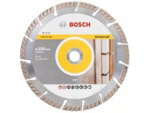 Алмазный круг 230х22.2 мм универс. сегмент. Turbo STANDARD FOR UNIVERSAL BOSCH ( сухая/мокрая резка) (2608615065)
