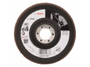 Круг лепестковый 125х22мм P40 д/нерж. (BOSCH) (2608607638)