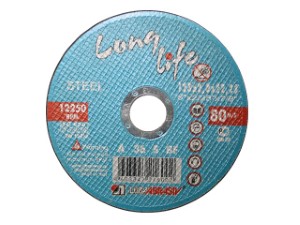Круг отрезной 115х2.5x22.2 мм для металла Long Life LUGAABRASIV (4603347235317)