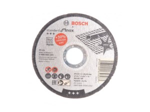 Круг отрезной 115х1.0x22.2 мм для нерж. стали Standard BOSCH (2608603169)