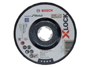 Круг обдирочный 125х6x22.2 мм для металла X-LOCK Expert for Metal BOSCH (подходит для всех типов УШМ) (2608619259)