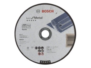 Круг отрезной 180х1.6x22.2 мм для металла Best BOSCH (прямой) (2608603520)