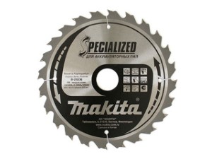 Диск пильный 190х30 мм 24 зуб. по дереву (для аккум. инстр.) MAKITA (B-29206)