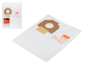 Мешок для пылесоса WORTEX VC 3016-1 WS,BOSCH GAS 35,MAKITA VC3012,VC4210 сменный GEPARD (KARCHER NT 35/1. Синтетический.) (GP90032-111)