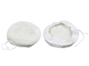 Полировальный круг 180мм, на завязках (иск.шерсть, короткая) (WORTEX) (PMW1800IS119)