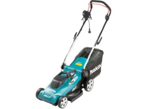 Газонокосилка электрическая MAKITA ELM 3720 (1400 Вт, шир. 370 мм, выс. 20-55 мм, пластм. корпус, без мульчир., травосборник 40 л) (ELM3720)