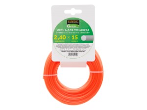 Леска ф 2.4 мм х 15 м кругл. сеч. STARTUL GARDEN (ST6053-24)