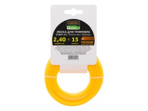 Леска ф 2.4 мм х 15 м треуг. сеч. STARTUL GARDEN (ST6047-24)