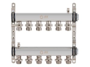 Коллекторная группа AVE134, 6 вых. AV Engineering (AVE13400106) Коллекторная группа AVE134, 6 вых. AV Engineering (AVE13400106)