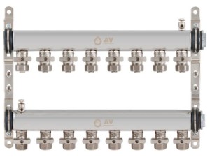 Коллекторная группа AVE134, 8 вых. AV Engineering (AVE13400108)