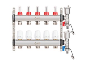 Коллекторная группа AVE136, 5 вых. AV Engineering (PRO серия) (AVE13600105)