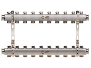 Коллекторная группа AVE162, 10 вых. AV Engineering (PRO серия) (AVE16200110)