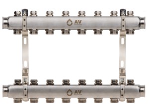Коллекторная группа AVE162, 8 вых. AV Engineering (PRO серия) (AVE16200108)