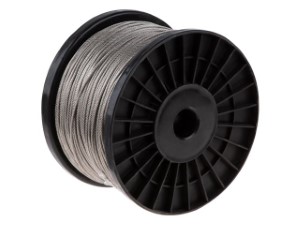 Трос М4 средней жесткости, нерж.сталь(А2), DIN 3055 (бухта 250м) (STARFIX) (SMP-21090-250)