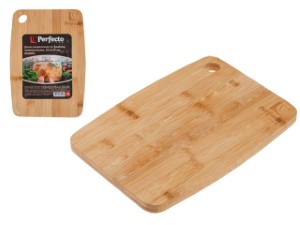Доска разделочная из бамбука, прямоугольная, 28.5х20 см, BAMBOO, PERFECTO LINEA (38-285200)
