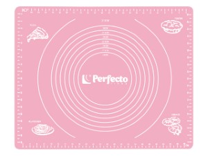 Коврик для теста с мерными делениями, силиконовый, 50х40 см, серия PINK, PERFECTO LINEA (Размер 50х40 см) (23-504001)
