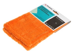 Сменная насадка для швабры из микрофибры, оранжевая, PERFECTO LINEA (44-432014)