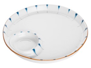 Блюдо керамическое, 22.5х22.5х2.3 см, серия MARINE, PERFECTO LINEA (17-122250)