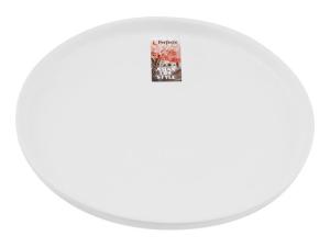 Тарелка десертная керамическая, 20.5 см, серия ASIAN, белая, PERFECTO LINEA
