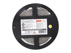 Лента светодиодная PLS2835/60(6 Вт/м, 420-480 Лм/м, 6500К, IP20, 12В (5 м в уп.) JAZZWAY (60 диод/м, холодный белый свет, 8 мм)