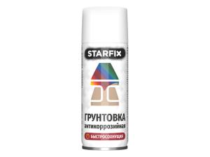 Грунтовка антикоррозийная белый STARFIX 520мл (9003) (Сигнальный белый)