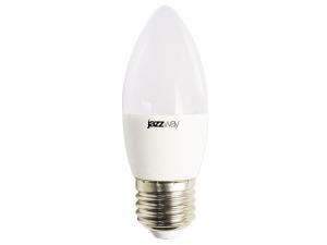 Лампа светодиодная C37 СВЕЧА 8Вт PLED-LX 220-240В Е27 5000К JAZZWAY (60 Вт  аналог лампы накаливания, 640Лм,холодный)