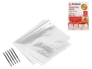 Пакеты для запекания с клипсами, 35 х 43 см, 5 шт., PERFECTO LINEA