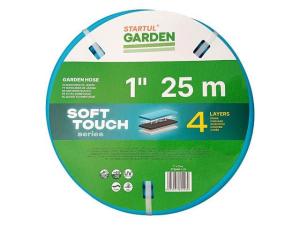 Шланг поливочный 1" 25м STARTUL GARDEN SOFT TOUCH (ST6040-1-25) (4 слоя)