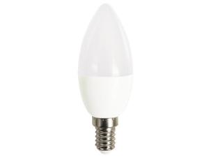 Лампа светодиодная C37 СВЕЧА 8Вт PLED-LX 220-240В Е14 5000К JAZZWAY (60 Вт  аналог лампы накаливания, 640Лм,холодный)