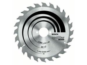 Диск 190х30 24 зуба OPTILINE (Bosch)