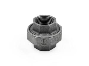 Американка под конус 1 1/2" вн.-вн. чугун черн., AV Engineering
