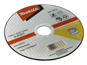 Круг отрезной 125х1,2х22,23 мм для нерж. стали плоский A60T  MAKITA