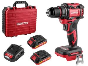 Аккум. дрель-шуруповерт WORTEX BD 2025 DLi в чем. ALL1 XLT БЕСЩЕТ, 18 В, 50 Н*м, 2х2 А*ч, БЗП 10 мм (шурупы до 9 мм, защита от перегрузки и перегрева,