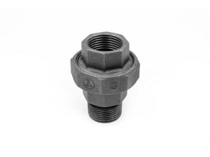Американка под конус 1 1/2" вн.-нар. чугун черн., AV Engineering